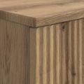 vidaXL Kúpeľňová skrinka pod umývadlo HOORN Dub artisan