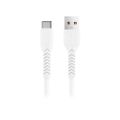Maxlife MXUC-04 kábel USB - USB-C 1,0 m 3A biely
