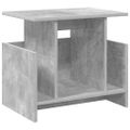 vidaXL TV stolík 50 x 35 x 45 cm Betónová šedá Kompozitné drevo
