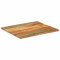 vidaXL Obdĺžniková stolová doska 70x80 cm, 25-27 mm, recyklovaný masív
