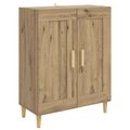 vidaXL Servírovacia skriňa Dub artisan 69,5 x 34 x 90 cm