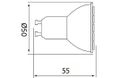 LED žiarovka GU10 24 SMD 3.5W, neutrálna MAX LED LED žárovka GU10 24 SMD 3.5W, neutrální