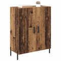 vidaXL Servírovacia skriňa Staré drevo 69,5 x 34 x 90 cm