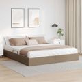 vidaXL Otomanový posteľný rám Kapsulín 180 x 200 cm Umelá koža