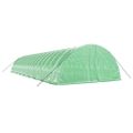 vidaXL Fóliovník s oceľovým rámom zelený 108 m² 18x6x2,85 m