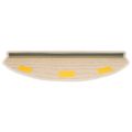 vidaXL Samolepiace schodové rohože 15 ks 80 x 24,5 x 3,5 cm