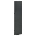 vidaXL Paraván so 4 panelmi, antracitová 160x180 cm oceľ