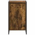 vidaXL Servírovacia skriňa Dymová dub 43 x 36 x 75,5 cm