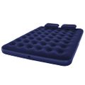 Bestway Semišová nafukovacia posteľ+vankúš a pumpa 203x152x22 cm 67374