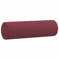 vidaXL 2-miestna pohovka s vankúšmi vínovočervená 120 cm látka