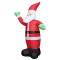 vidaXL Nafukovací vianočný Santa Claus s LED IP20 600 cm XXL