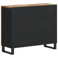 vidaXL Komoda s 2 dvierkami 2 ks 90x33x75 cm masívny mangovník