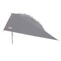 vidaXL Auto Stan 350 x 250 cm Šedá a oranžová Polyester a oceľ