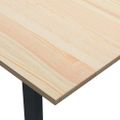 vidaXL Jedálenský stôl 200x100x76 cm borovicové drevo