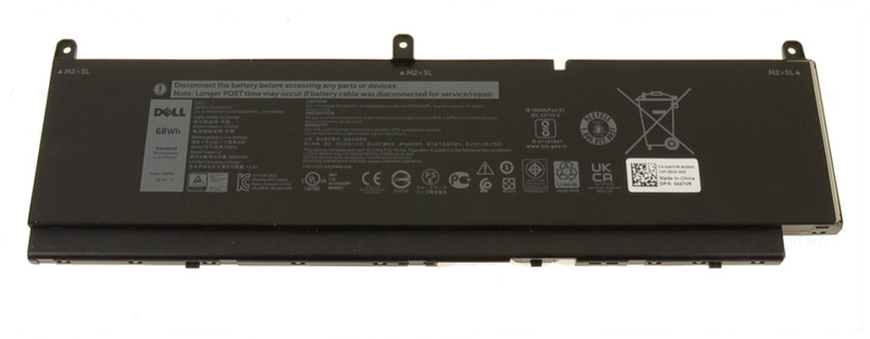 Dell Batéria 6-cell 68W/HR LI-ION pre Precision 7550, 7560, 7750, 7760