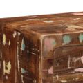VidaXL Konzolový stolík 90x32x75 cm Rekultivované masívne drevo