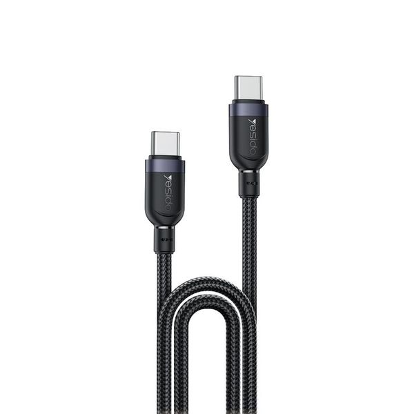 Yesido cable CA192 60W type-c/type-c 2M 3A čierny