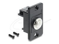 Delock Panel Mount Push-button black