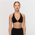 Športová podprsenka Halter Fierce Black - GymBeam, veľkosť M