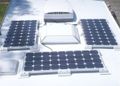FVE ABS7WH držiak pre fotovoltaický panel s priechodkou, 7 dielov, karavan FVE ABS7WH držák pre fotovoltaický panel s průchodkou, 7 dílů, karavan