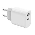 GEMBIRD TA-UC-2AC12-01, Nabíjačka, USB/USB-C, 12W