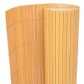 vidaXL Záhradný plot Žltá 150 x 300 cm PVC