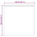 vidaXL Zatemňovacie závesy 2 ks Tmavomodrá 140 x 140 cm Zamat