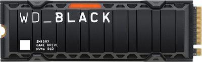WD Black SN850X POWERED BY SANDISK/1TB/SSD/M.2 NVMe/Heatsink/5R