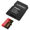 SanDisk Extreme PRO SDXC 256GB 250MB/s V30 + ada