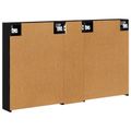 vidaXL Set kabinetov do kúpeľne 3 ks 120 x 14,5 x 70 cm