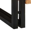 vidaXL Skriňa na topánky 90 x 38 x 45 cm Masívne recyklované drevo