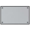 vidaXL Nástenná magnetická tabuľa čierna 80x50 cm tvrdené sklo