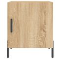 vidaXL Nočné stolíky 2 ks dub sonoma 40x40x50 cm kompozitné drevo