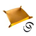 Kožený rolovací Dice Tray farebný