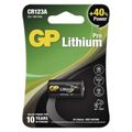Foto lítium-iónová batéria GP CR123A