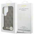 Guess case 4G Script MagSafe pre Samsung Galaxy S26 Ultra hnedá