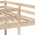 vidaXL Trojitá poschodová posteľ 140x200/70x140 cm borovicový masív