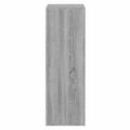 vidaXL TV skrinky 2 ks sivé sonoma 30,5x30x90 cm spracované drevo