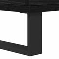 vidaXL Servírovacia skriňa Čierny dub 60 x 35 x 70 cm