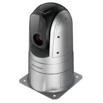 Hikvision Vonkajšia prenosná termo-optická PTZ kamera,25mm, 640x512, IR 100m, IP67, fire detection