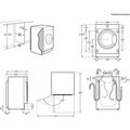 ELECTROLUX Vstav. Práčka so sušičkou EW7W467WCI