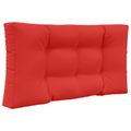 vidaXL Vankúš na vonkajšiu pohovku Polyester Červená 80 x 80 cm