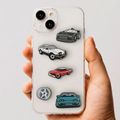 3D Sticker Fast cars 5pcs set