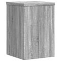 vidaXL Stojany na rastliny 2 ks sivé sonoma 25x25x35 cm kompoz. drevo