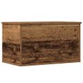 vidaXL Úložná krabica Staré drevo 60 x 35 x 35 cm Kompozitné drevo