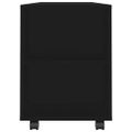 vidaXL TV skrinka čierna 102x34,5x43 cm spracované drevo