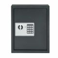 vidaXL Trezor na kľúče tmavosivý 30x10x36,5 cm