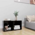 vidaXL TV skrinky 2 ks, čierne 37x35x37 cm, kompozitné drevo