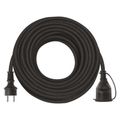 Predlžovací kábel EMOS P01725R guma-neoprén PROFI spojka 25m / 3x 2,5mm / IP44 / čierny