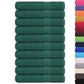 vidaXL Uteráky FROGN 10 ks zelené 100x200 cm 360 g/m²